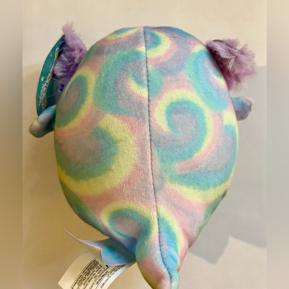 NWT Kelly Toys Squishmallow Vivie Tie Dye Axolotl - Picture 2 of 3